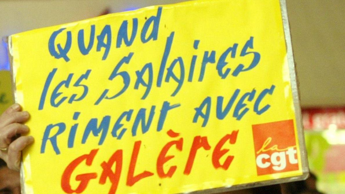 salaires galère cgt